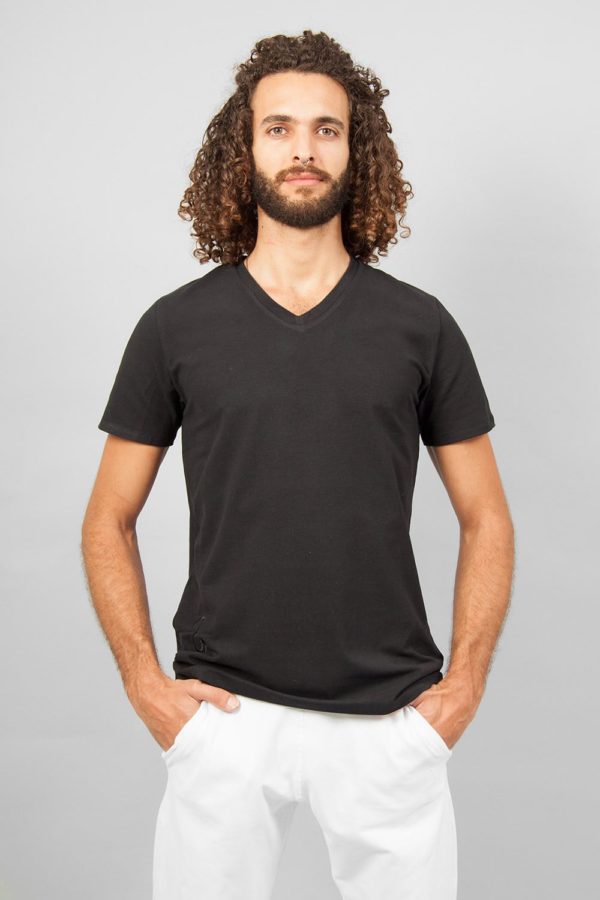 T-shirt Sadhak pour homme - Noir