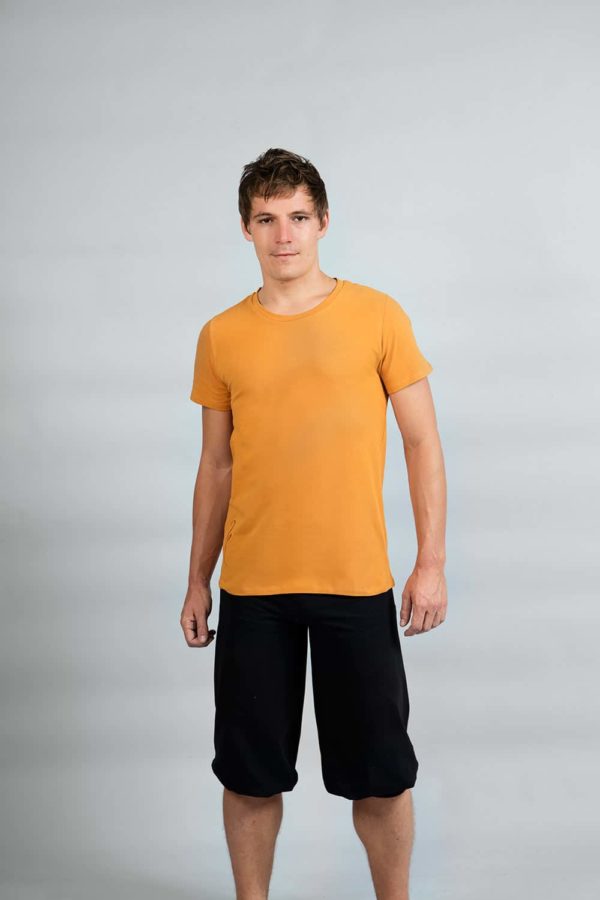 T-shirt Jantar pour homme - Safran